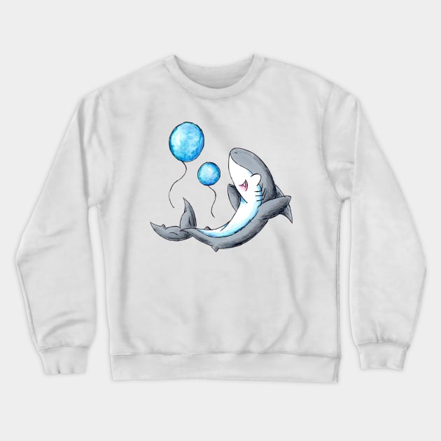 Bubble Balloons! Crewneck Sweatshirt by KristenOKeefeArt